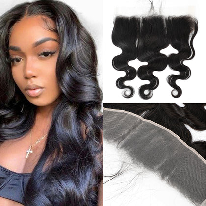 Free Tangle Human Hair Indian Body Lace Frontal Lasting Long Time