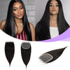 Raw Cuticle Aligned Hair Straight Closure Virgin Hair Bundles With Lace Closure