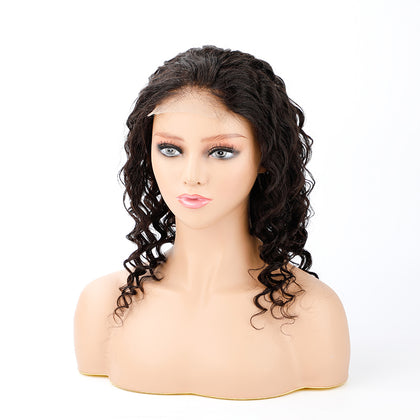 Wholesale Veitnamese Virgin Hair Custom 150% Density Lace Front Wigs With Deep Human Hair