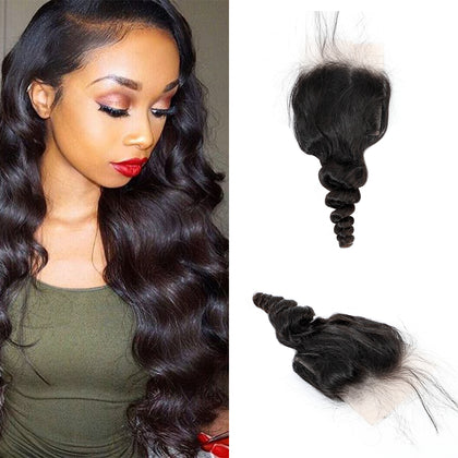 Soulbeauty Wholesale Price 13*4 Stock Ear To Ear Virgin Loose Hair Bundles With Lace Frontals