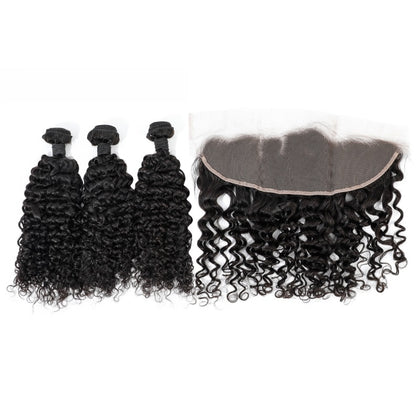 Soul Beauty Frontal 13*4 Curly Wave Human Hair Lace Frontal Supplier