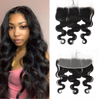 Soulbeauty  Hot Selling Virgin Human Body Hair Raw Unprocessed Peruvian Hair With Frontal