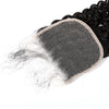 Soul Beauty Kinky Curly Hair Closure Human Hair Thin Skin Bundles With Closures