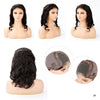 Private Human Hair Lace Front Wigs With Body Hair Raw Unprocessed Virgin Remy Human Hair