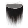 Human Hair Straight Wave Virgin Hair Bundles With 13*4 Lace Frontal