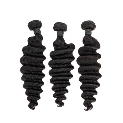 Wholesale Best Quality And Factory Price Deep Wave Virgin Human Hair 3Bundles