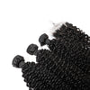 Wholesale Best Selling Products Kinky Curly Wave Hair Bundles With 4*4 Closure Human Hair