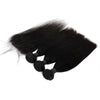 Hair Products Wholesale Unprocessed Virgin Natural 3 Straight Wave Bundles With Closure