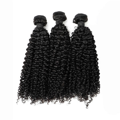 Raw Virgin Hair 3 Bundle Kinky Curly Human Hair Raw Unprocessed Extension