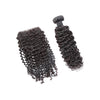 Mongolian Hair Extension Curly Hair Bundles With Closures