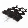 Soulbeauty  Hot Selling Virgin Human Body Hair Raw Unprocessed Peruvian Hair With Frontal