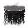 Soulbeauty Good Quality Cuticle Aligned Transparent Invisible Deep Hair Bundles With Lace Frontal