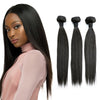 Hot Sale Unprocessed Human Brazilian Raw Hair Weave Virgin Brazilian 3 Straight Human Hair Bundles