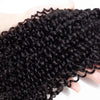 Double Drawn Human Hair Bundles Unprocessed Wet And Wavy Kinky Curly Wave Hair 3 Bundles